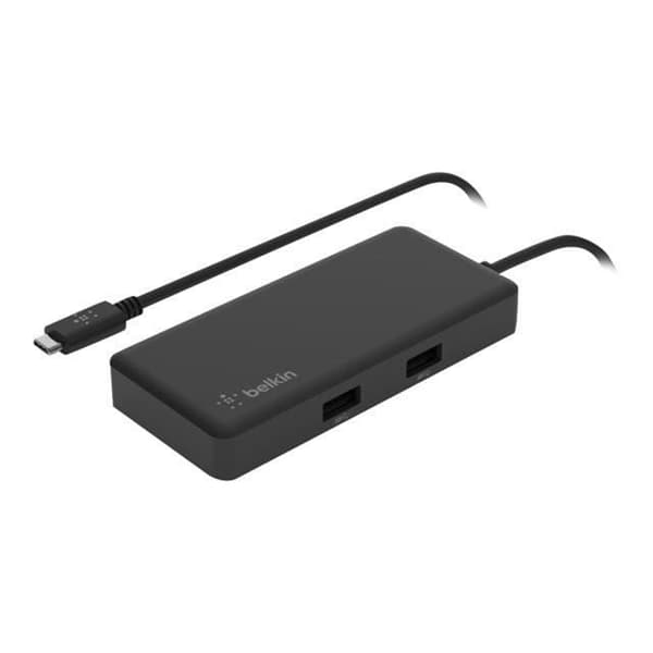 Multiport-adapter - Belkin - HUB USB-C 5 i 1 - HDMI 4K - Power Delivery 3.0 - Kompatibel med Chromebook