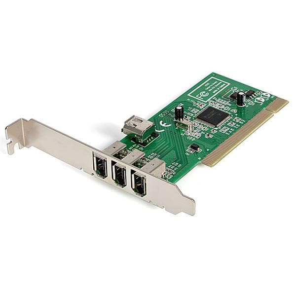 StarTech 4-portars PCI 1394a FireWire-adapterkort - 3 externa 1 internt