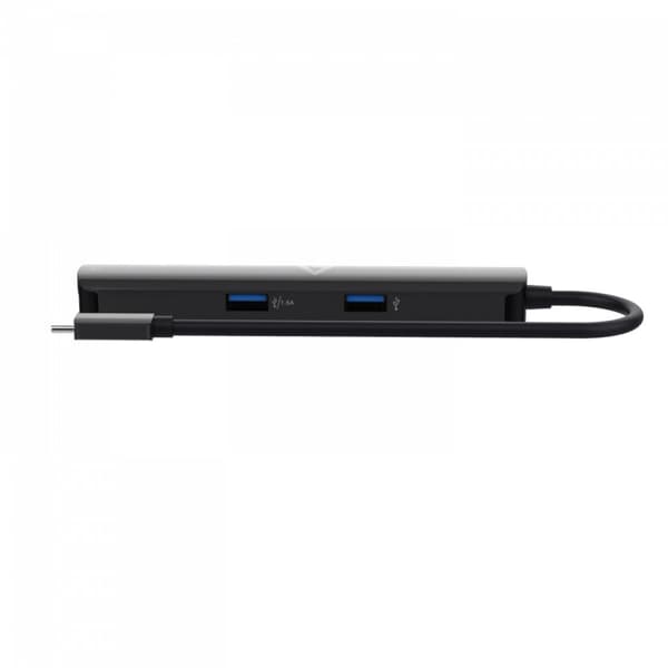USB-keskitin V7 UCMINIDOCK-PT Musta 100 W