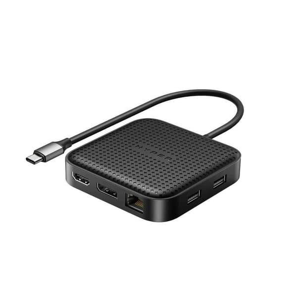 USB-keskitin Hyper HD583-GL Musta 100 W