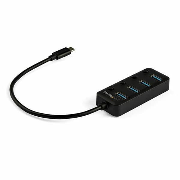 USB-HUB Startech HB30C4AIB Svart