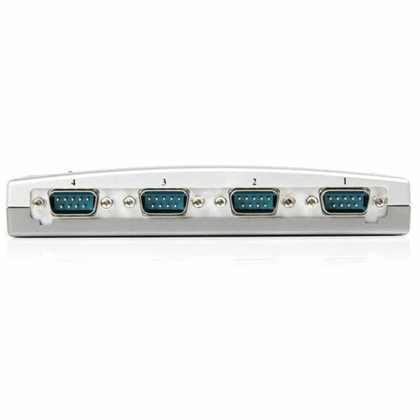 USB - RS232-adapteri Startech ICUSB2324 Hopeinen