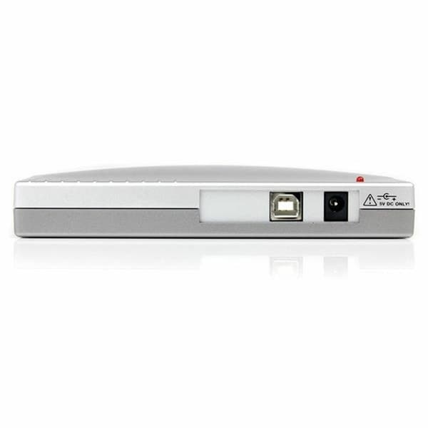 USB - RS232-adapteri Startech ICUSB2324 Hopeinen
