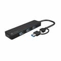 Miniatyrbillede 2 af 6: USB Hub Natec NHU-2023 Sort