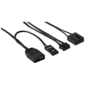 Miniatyrbillede 3 af 5: USB Hub Aerocool H66F Sort