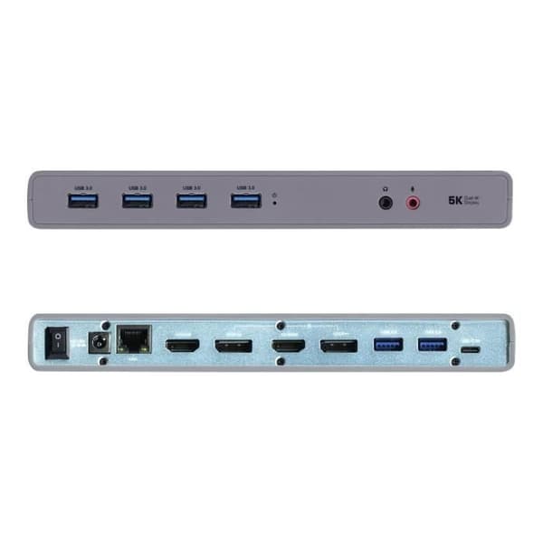 i-tec - USB 3.0/USB-C Universal Dockningsstation 5K/2x4K