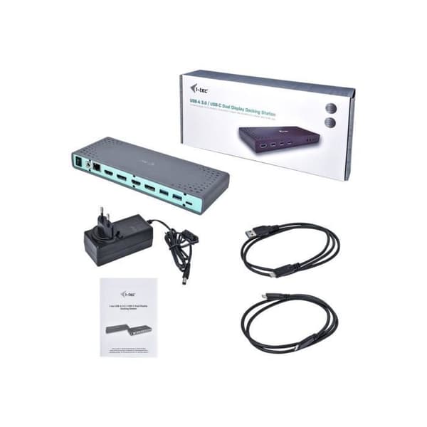 i-tec - USB 3.0/USB-C Universal Dockningsstation 5K/2x4K