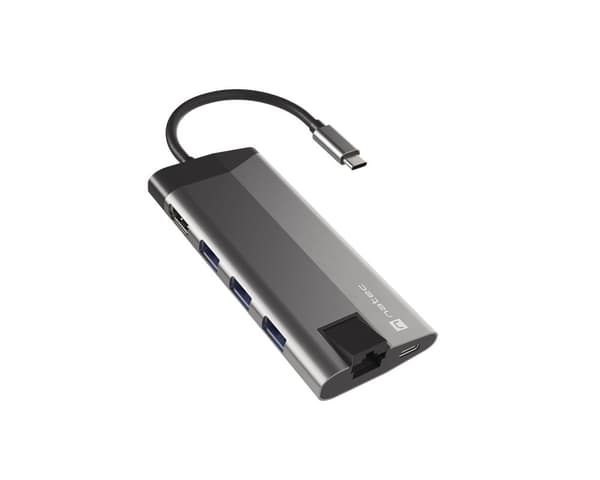 Fowler Plus Hub USB-C Multiport Adapter 8 in 1 - USB-hubb