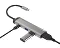 Miniatyrbild 5 av 9: Fowler Slim Dockningsstation USB-C Multiport Adapter 4 in 1