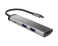 Miniatyrbild 8 av 9: Fowler Slim Dockningsstation USB-C Multiport Adapter 4 in 1