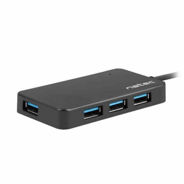 USB-HUB Natec Moth Svart Multicolour (1 antal)