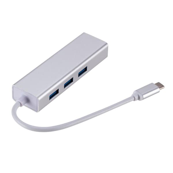 RoGerAD15642 USB-C Hub - Splitter 3 x USB 3.0 / RJ45
