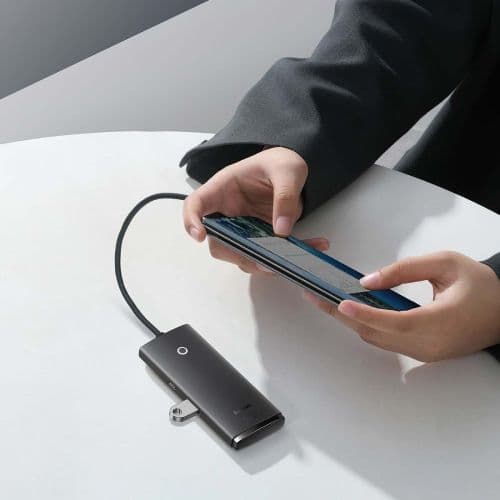 Baseus WKQX030301 Lite Series USB-C Hub 4x USB 3.0