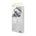 Miniatyrbild 3 av 6: Hub 9in1 Baseus Metal Gleam Series, USB-C to 2x USB 3.0 + 2x HDMI + USB 2.0 + USB-C PD + Ethernet RJ45 + microSD/SD