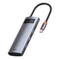 Miniatyrbillede 3 af 11: Hub 5in1 Baseus Metal Gleam Series, USB-C to 3x USB 3.0 + HDMI + USB-C PD