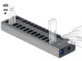 Miniatyrbillede 2 af 4: Delock External SuperSpeed USB Hub with 13 Ports, DELOCK-63738