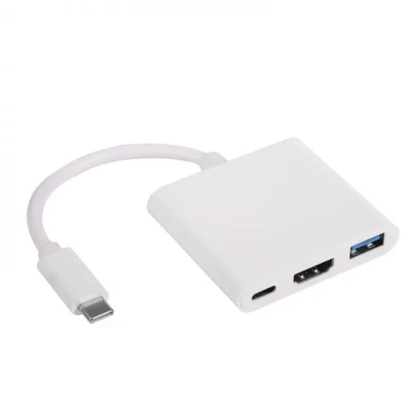 Akyga AK-AD-57 Hub USB type C / USB 3.0 / USB type C / HDMI