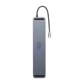 Miniatyrbilde 2 av 8: Hub 12w1 Baseus EliteJoy Gen2 series USB-C do 2xHDMI+ 3xUSB 3.0+ PD+ DP+ SD/TF+ RJ45+Type-C+ 3.5mm (dark grey)
