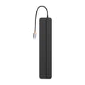 Miniatyrbilde 1 av 8: Hub 12w1 Baseus EliteJoy Gen2 series USB-C do 2xHDMI+ 3xUSB 3.0+ PD+ DP+ SD/TF+ RJ45+Type-C+ 3.5mm (dark grey)