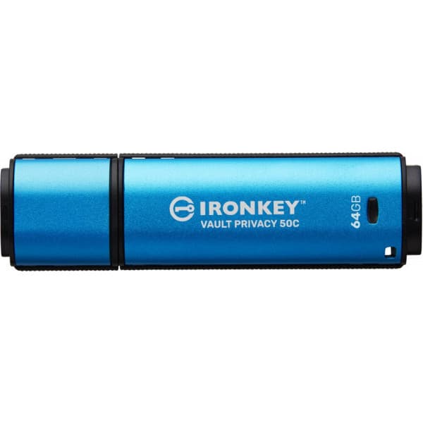 Kingston IronKey Vault Privacy 50C 64 Gb USBC hukommelsesnøgle