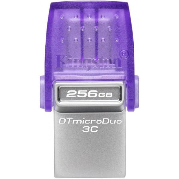 Kingston DataTraveler microDuo 3C 256 Gt USB-A + USB-C -muistitikku