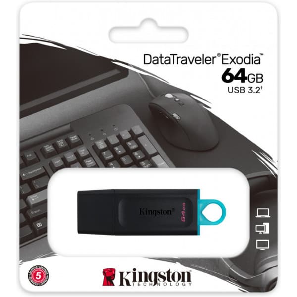 Kingston DataTraveler Exodia 64 Gt USB-muisti