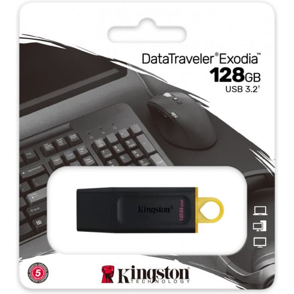 Kingston DataTraveler Exodia 128 Gt USB-muisti