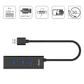 Miniatyrbild 7 av 7: USB HUB 4 Portar Unitek Y-3089 Svart