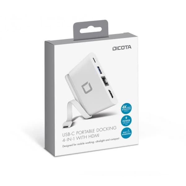 USB Hub Dicota D31730 Hvid