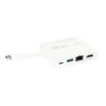 Miniatyrbillede 1 af 5: USB Hub Dicota D31730 Hvid