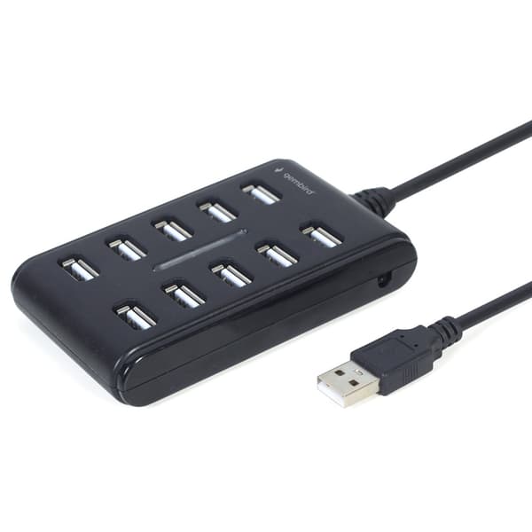 USB-hub med 10 porte