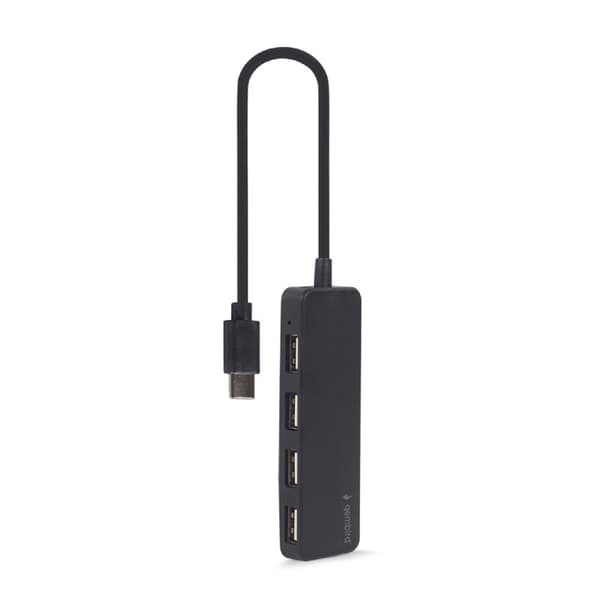 4-porttinen USB 2.0 -hubi USB-C-liitännällä – yhteensopiva OTG-laitteiden kanssa