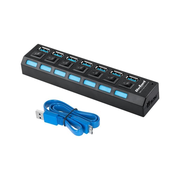 HUB USB 3.0 7-ports Rebel