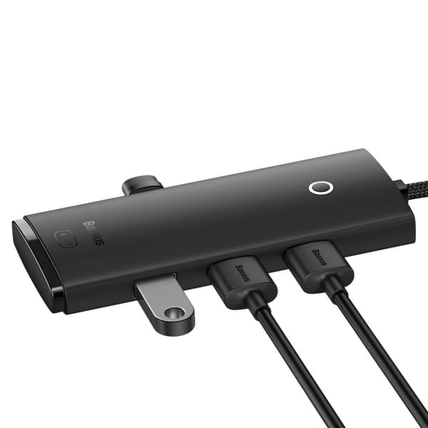 Baseus Lite Series USB-Hubb 4-portar - USB-A till 4xUSB-A 3.0 1m