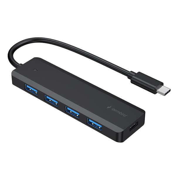 USB-hub USB-C til 4 USB-indgange med ultrahurtig dataoverførsel
