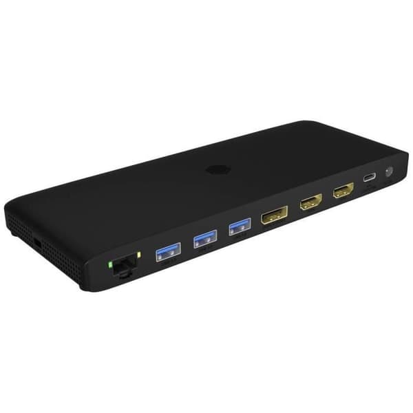 Station d'accueil - ICY BOX - IB-DK2416-C - 11-i-1 - Tri video utgång - USB-C