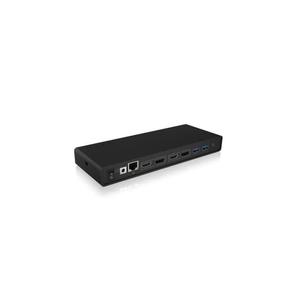 RaidSonic IB-DK2245AC dockningsstation Trådbunden USB 3.2 Gen 1 (3.1 Ge
