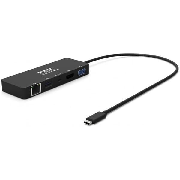 portdesigns dockningstyp c travel 1 x 4k pd 85w