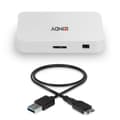 Miniatyrbild 3 av 3: USB-HUB LINDY 43143 Vit