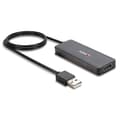 Miniatyrbild 2 av 2: USB-HUB LINDY 42986 Svart