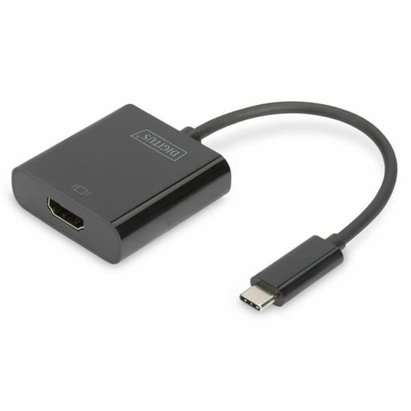 USB-adapter HDMI Digitus DA-70852 Sort 4K 30Hz Sort