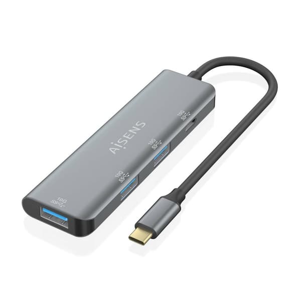 USB-HUB Aisens A109-0764 Grå (1 antal)