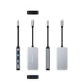 Miniatyrbillede 5 af 11: USB Hub NANOCABLE 10.16.1005 Grå (1 enheder)