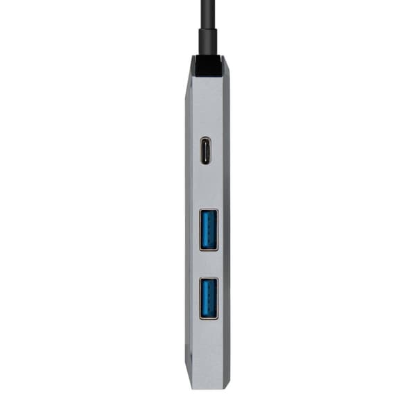 USB-HUB Aisens ASUC-4P002-GR Grå 100 W (1 antal)
