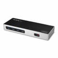 Miniatyrbild 1 av 2: USB-HUB Startech DK30A2DH Svart/Silvrig Silvrig 40 W