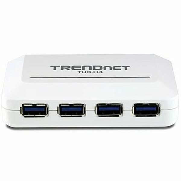 USB-HUB Trendnet TU3-H4 Vit