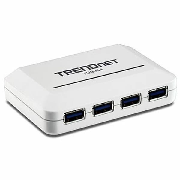 USB-HUB Trendnet TU3-H4 Vit