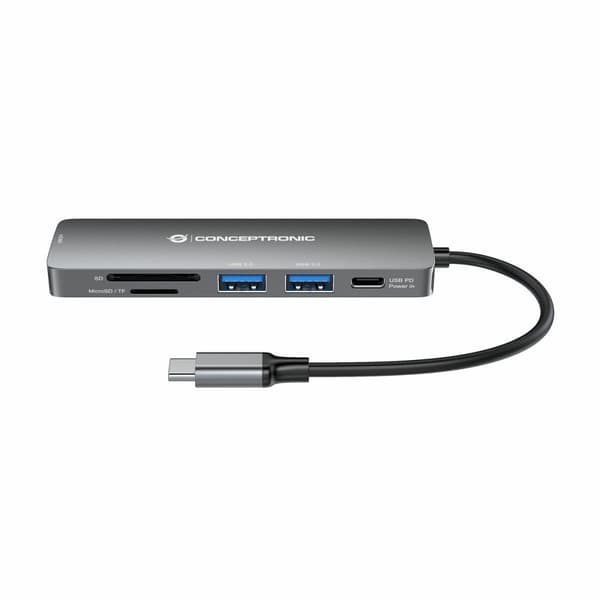 USB-HUB Conceptronic DONN11G Grå