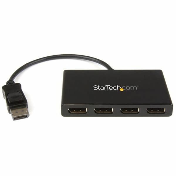 USB-HUB Startech MSTDP124DP Svart