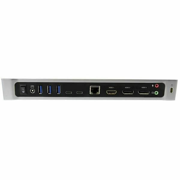 Dockstation Startech DK30CH2DPPDU Svart